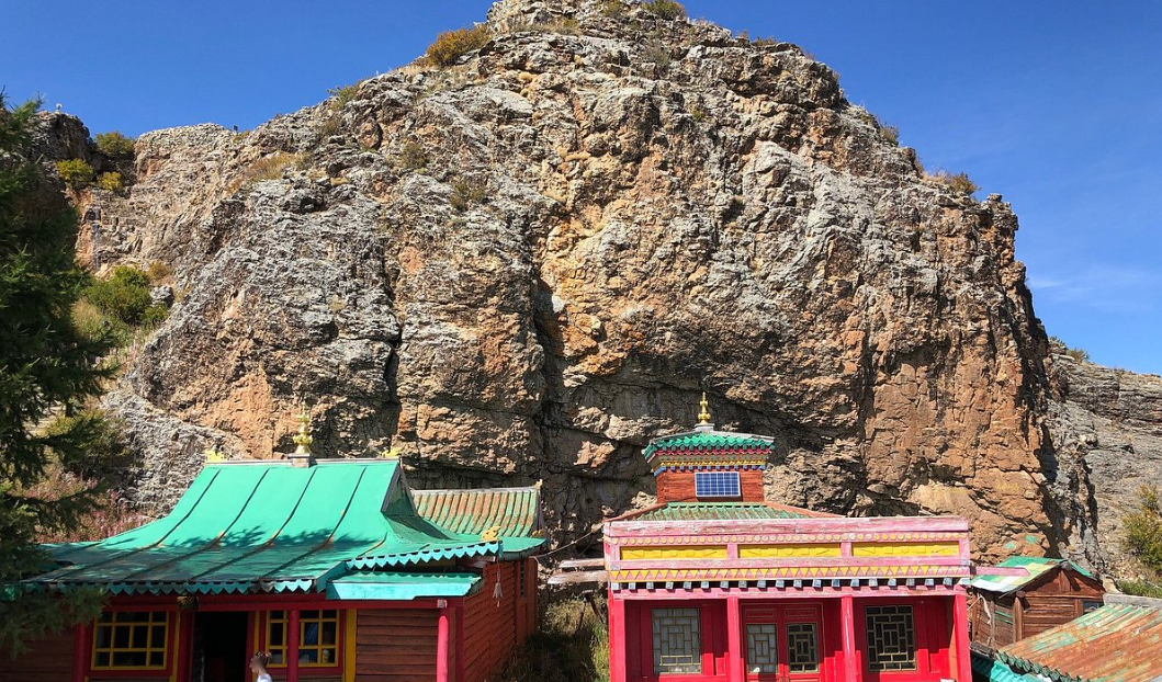 Tövkhön Monastery, Khangai Mountains, Övörkhangai, Mongolia